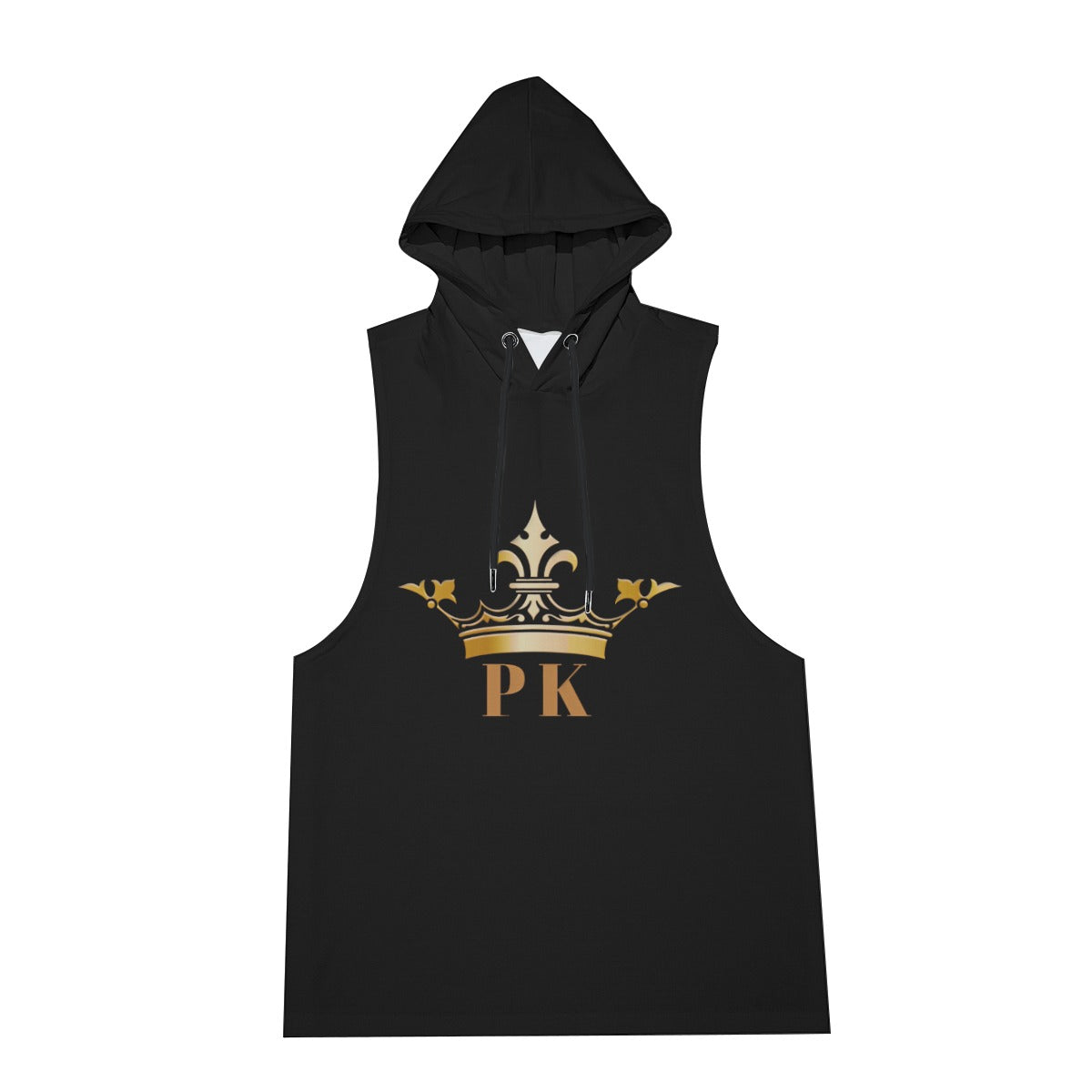 PK Summer Bundle Sleeveless Hoodie and Shorts (BLACK)