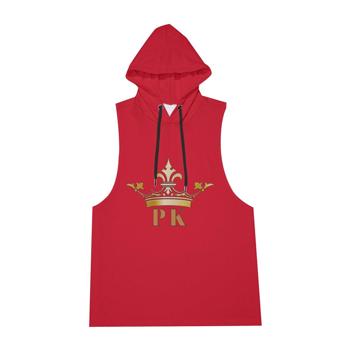 PK Summer Bundle Sleeveless Hoodie and Shorts (RED)
