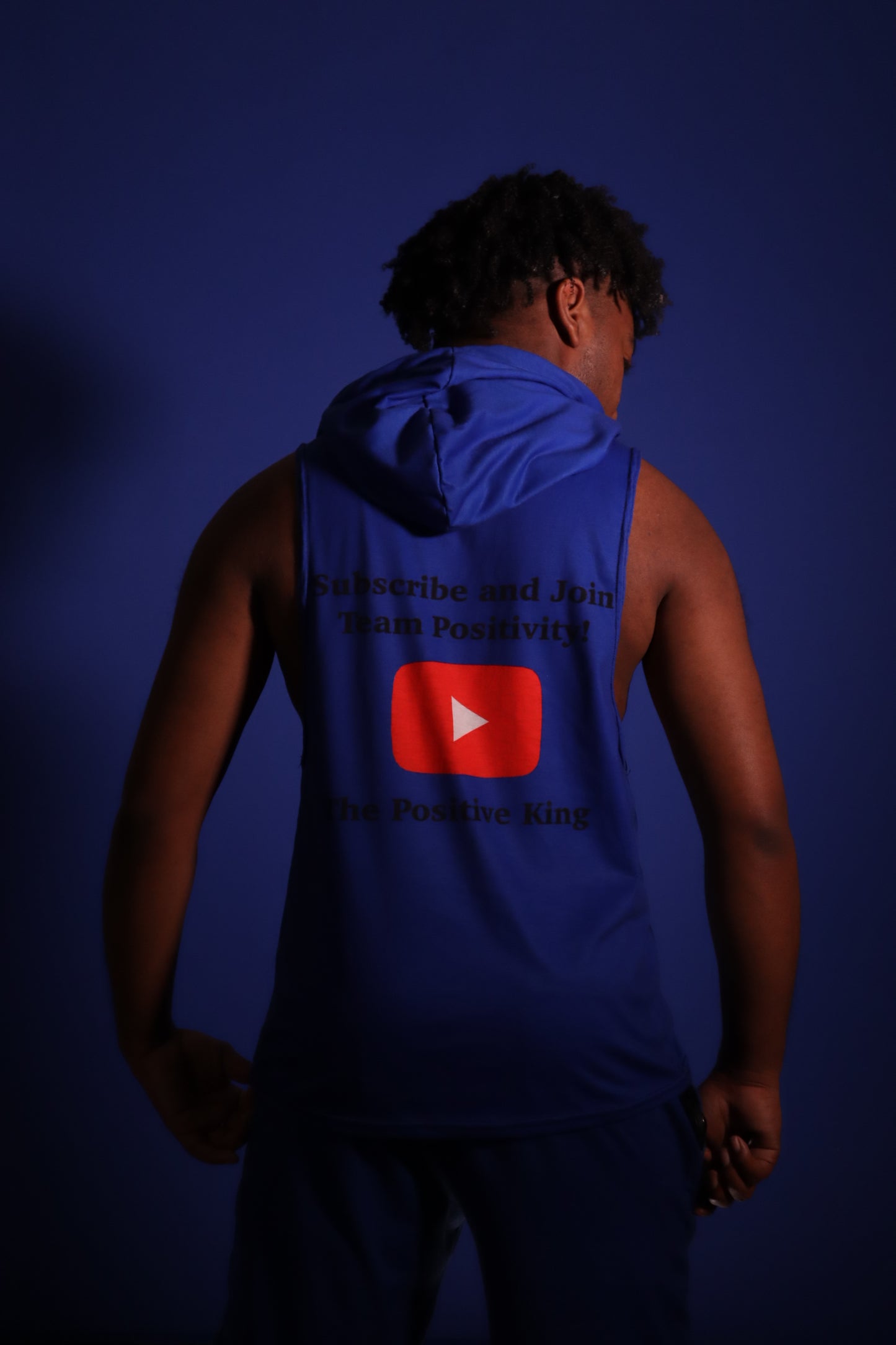 PK Summer Bundle Sleeveless Hoodie and Shorts (BLUE)